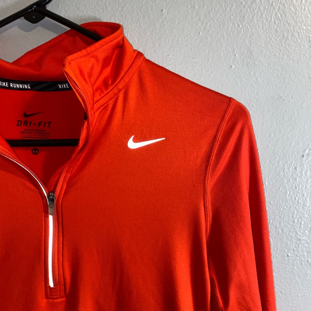 Nike quarter zip (red)